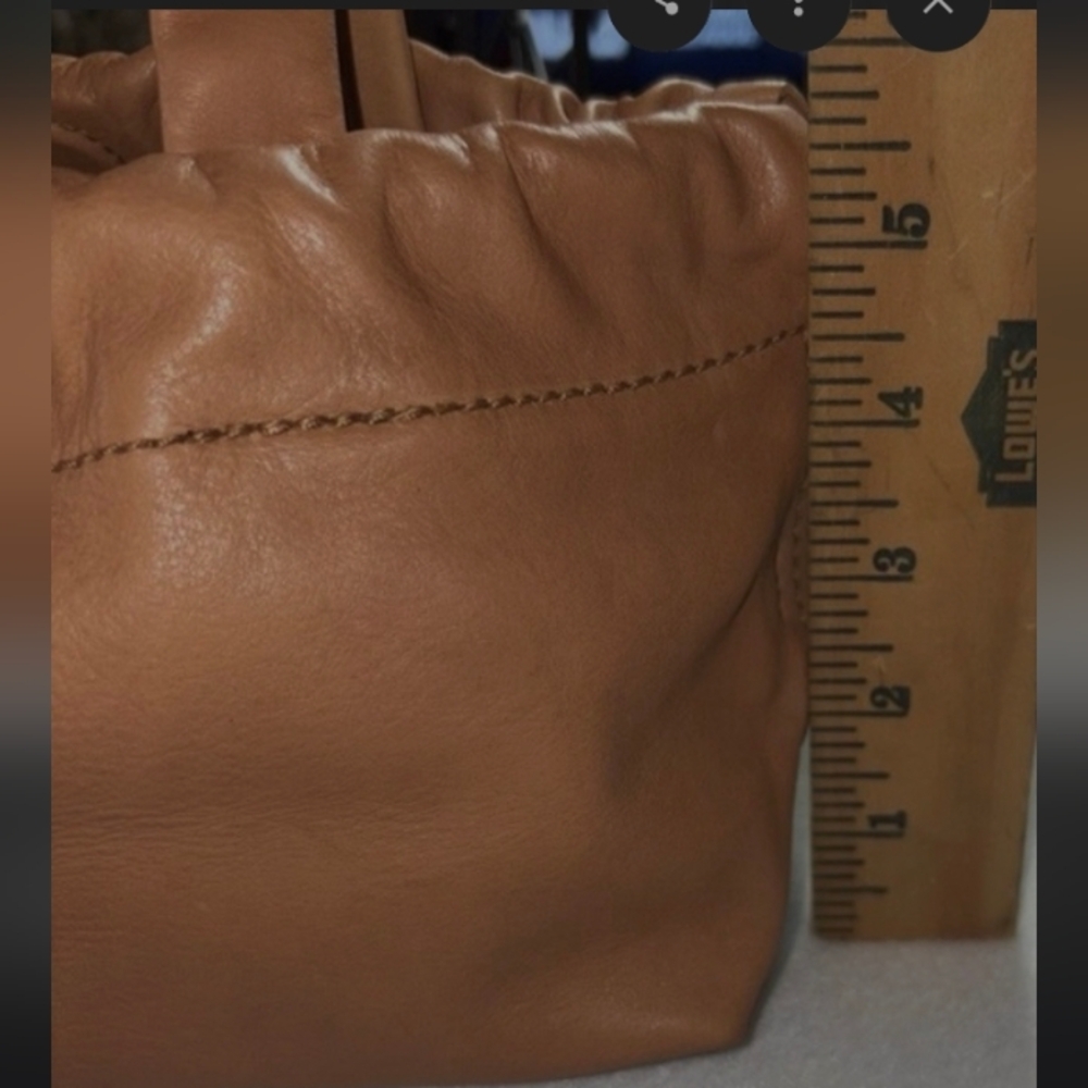 MADEWELL PIAZZA MINI DRAWSTRING REAL LEATHER SMAL… - image 4